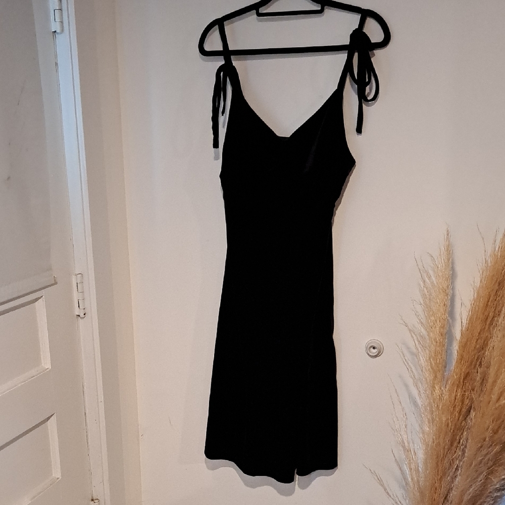 NWT Allison Chic Strapless Black Dress Size M B113